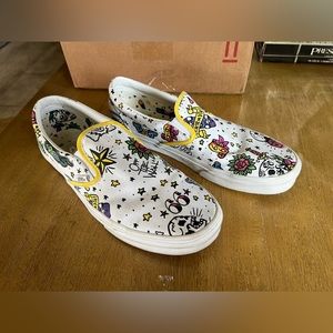 Vans U Color tattoo slip on shoes men’s 10.5 womans 12